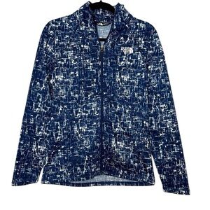The North Face Jacket Size Medium Blue White